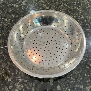 Stainless Steel Steamer/Strainer/Colander 10.5”